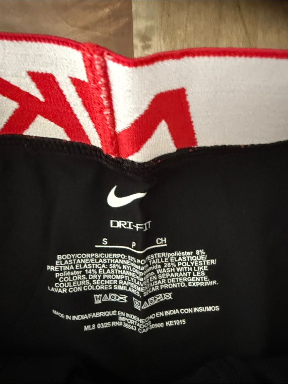 Nike Black Boxer Briefs Set with Red & White Waistbands